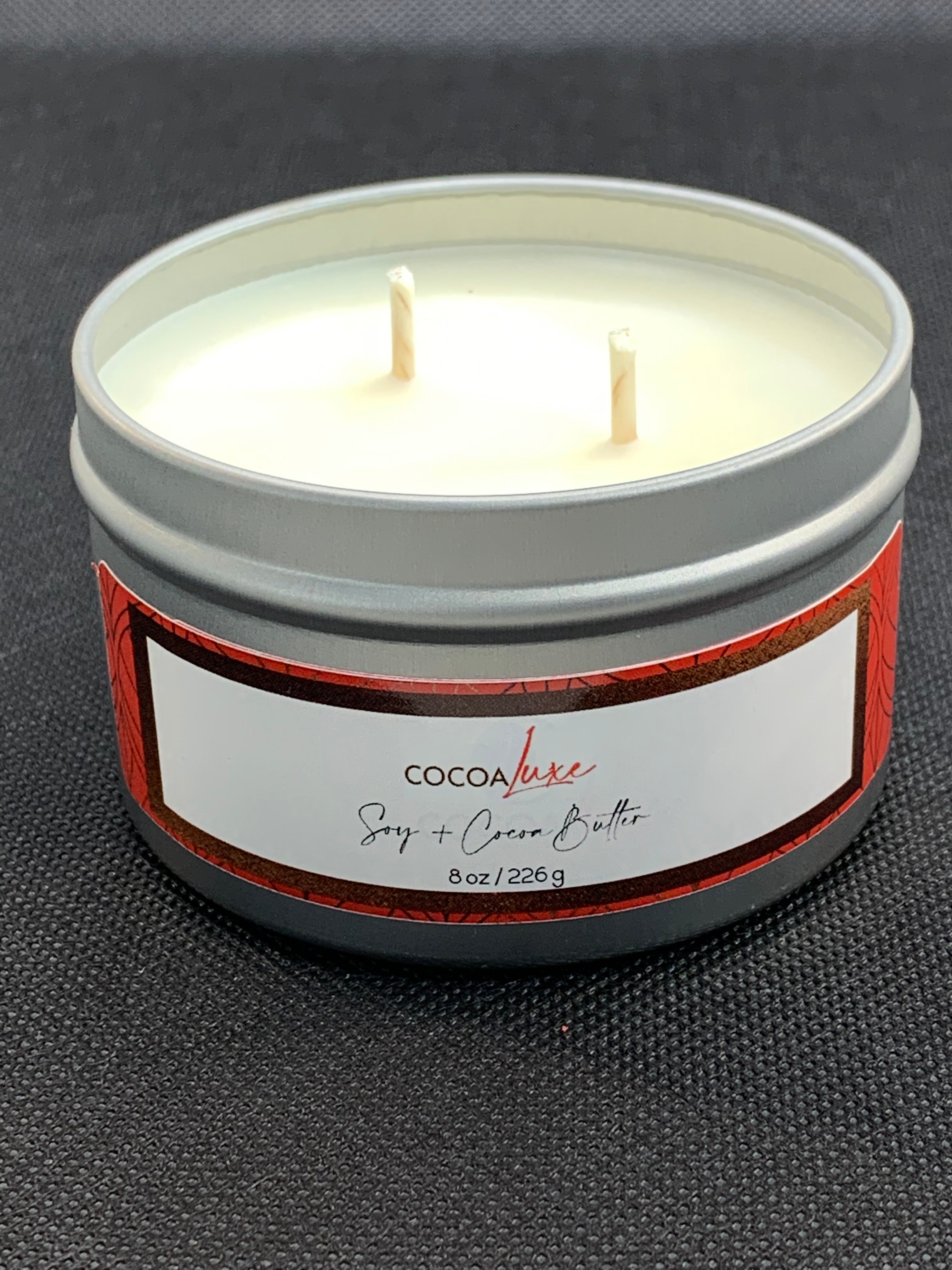 Soy + Cocoa Butter Candle - 8oz.